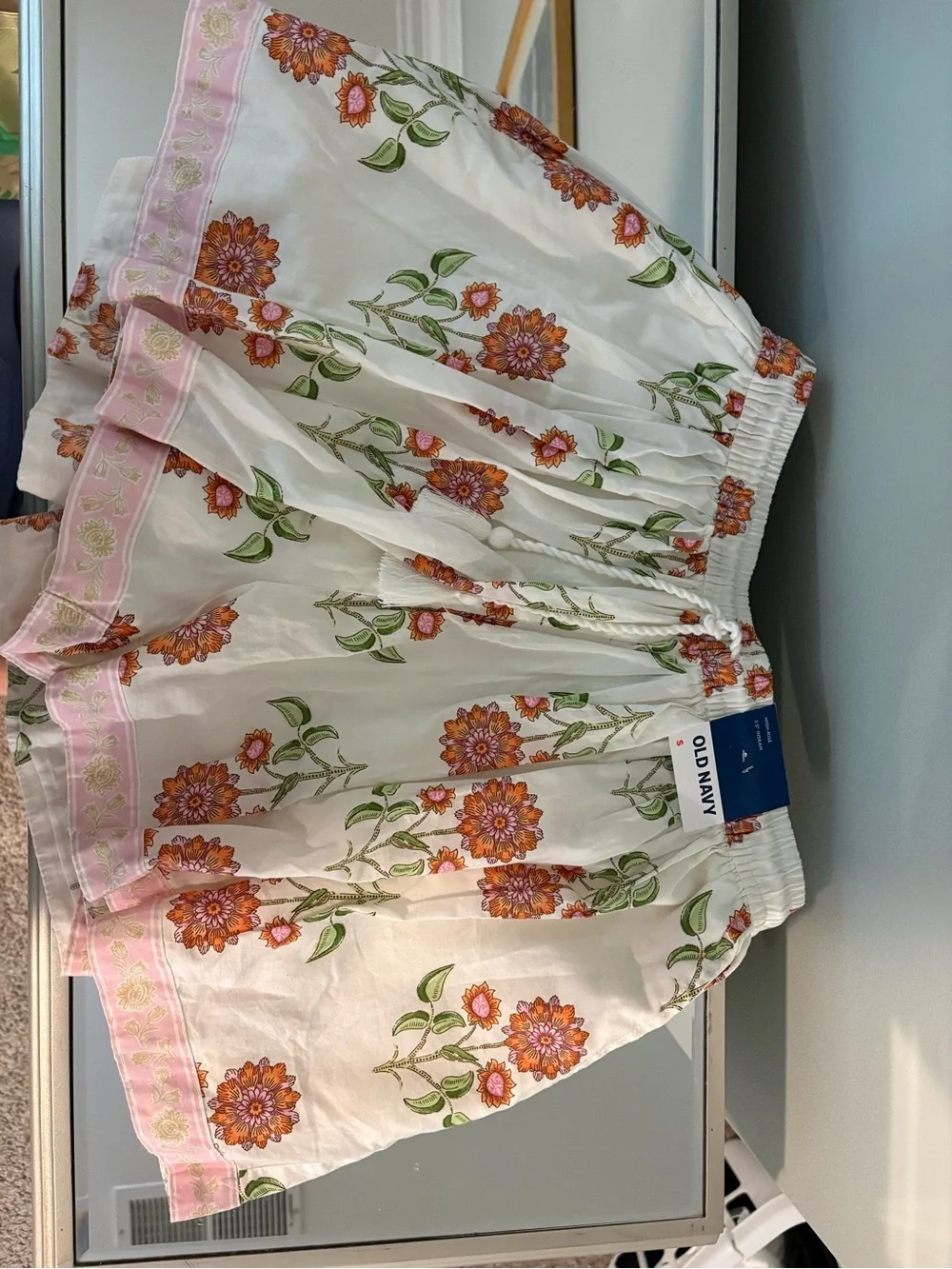 Old Navy High Waisted Floral Shorts